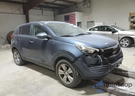 2013 Kia Sportage Lx from USA, damaged, VIN KNDPBCA28D7398551